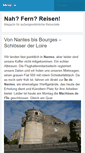 Mobile Screenshot of nahfernreisen.de